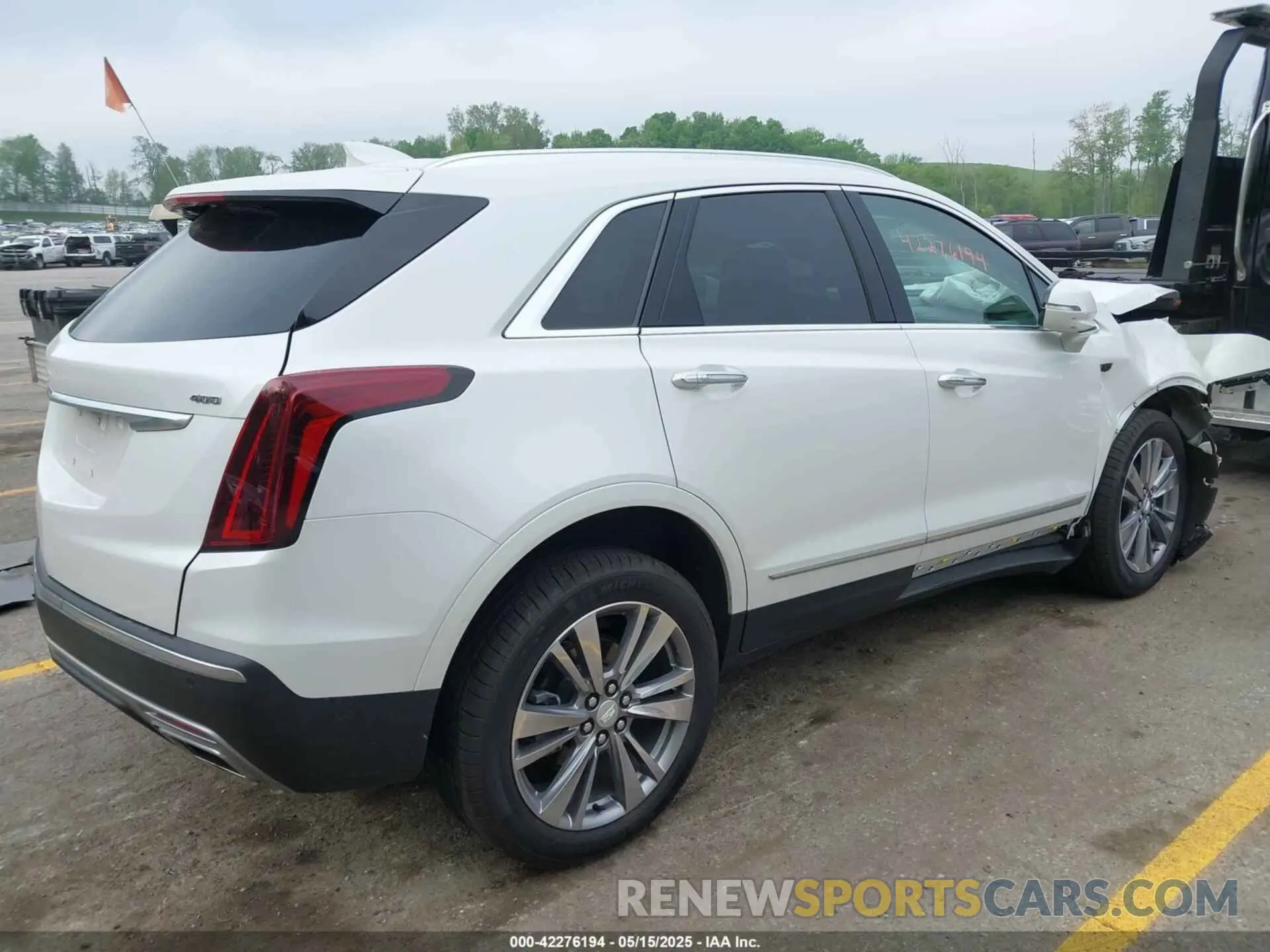 4 fotografías del automóvil dañado 1GYKNDRS6RZ728334 CADILLAC XT5 2024
