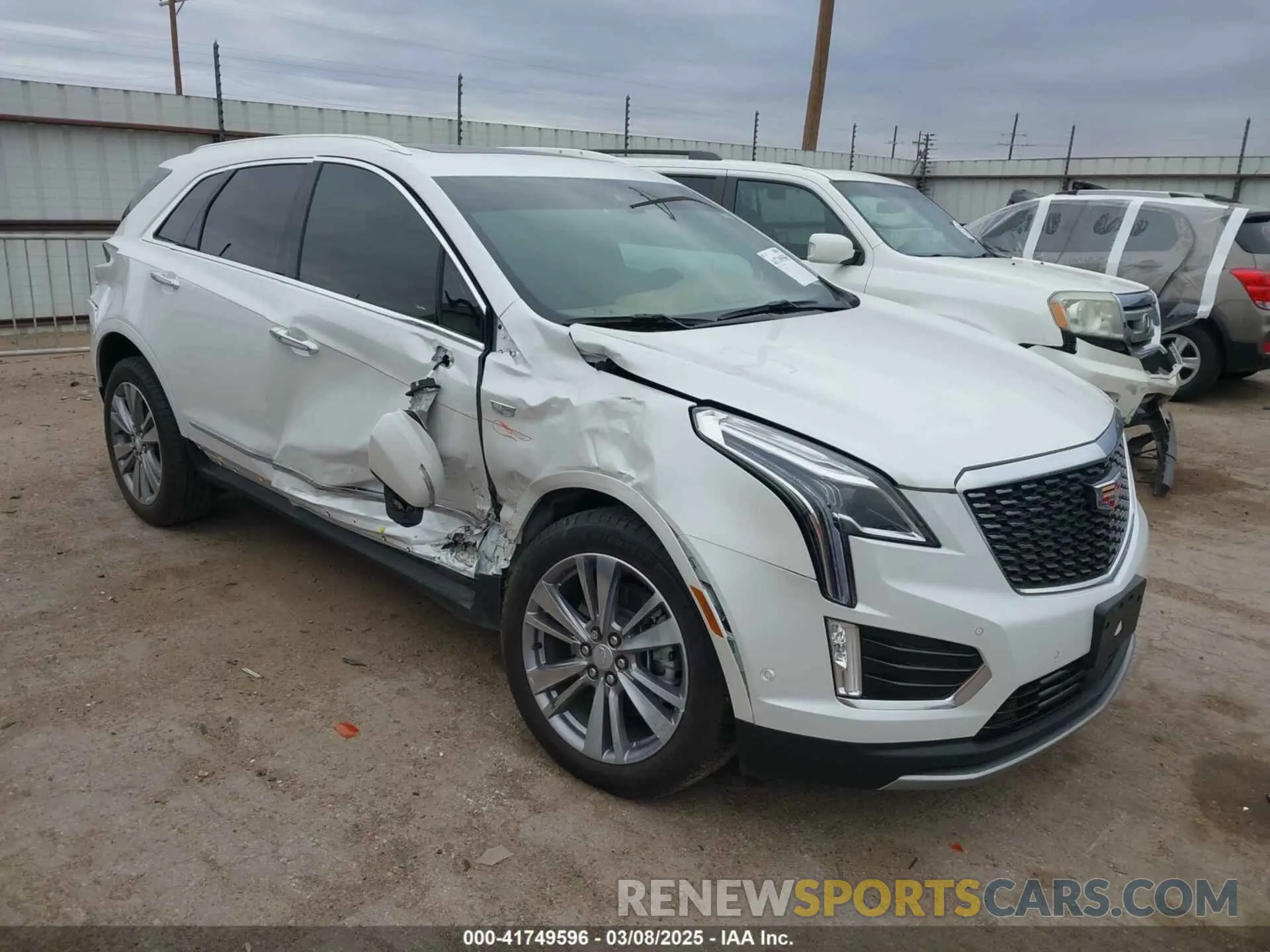1 fotografías del automóvil dañado 1GYKNERSXRZ707816 CADILLAC XT5 2024