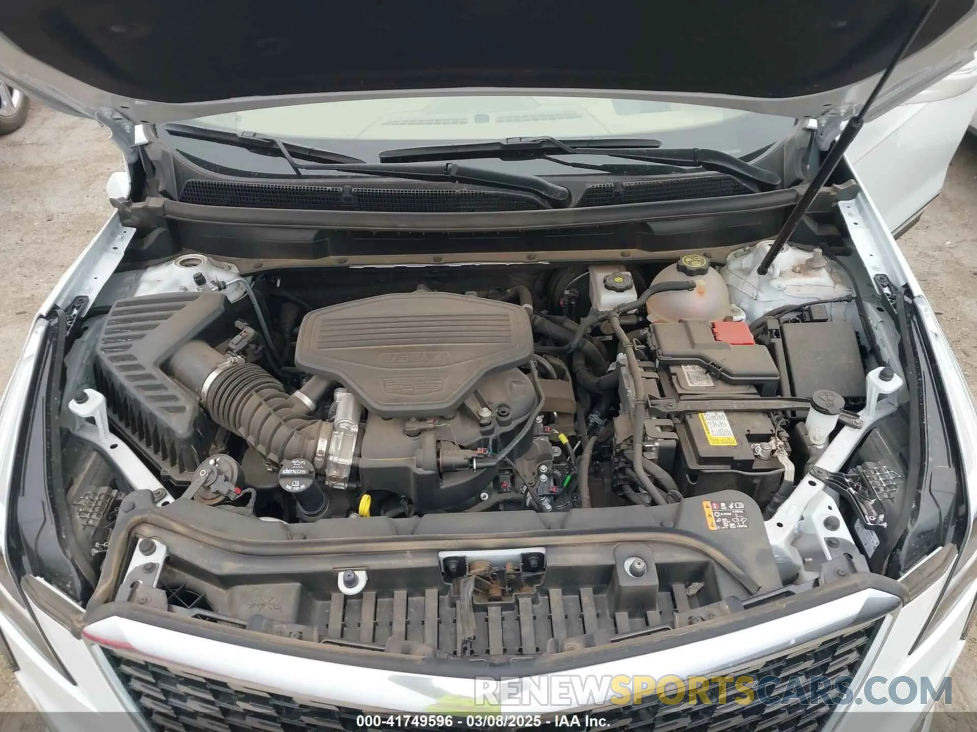 10 fotografías del automóvil dañado 1GYKNERSXRZ707816 CADILLAC XT5 2024
