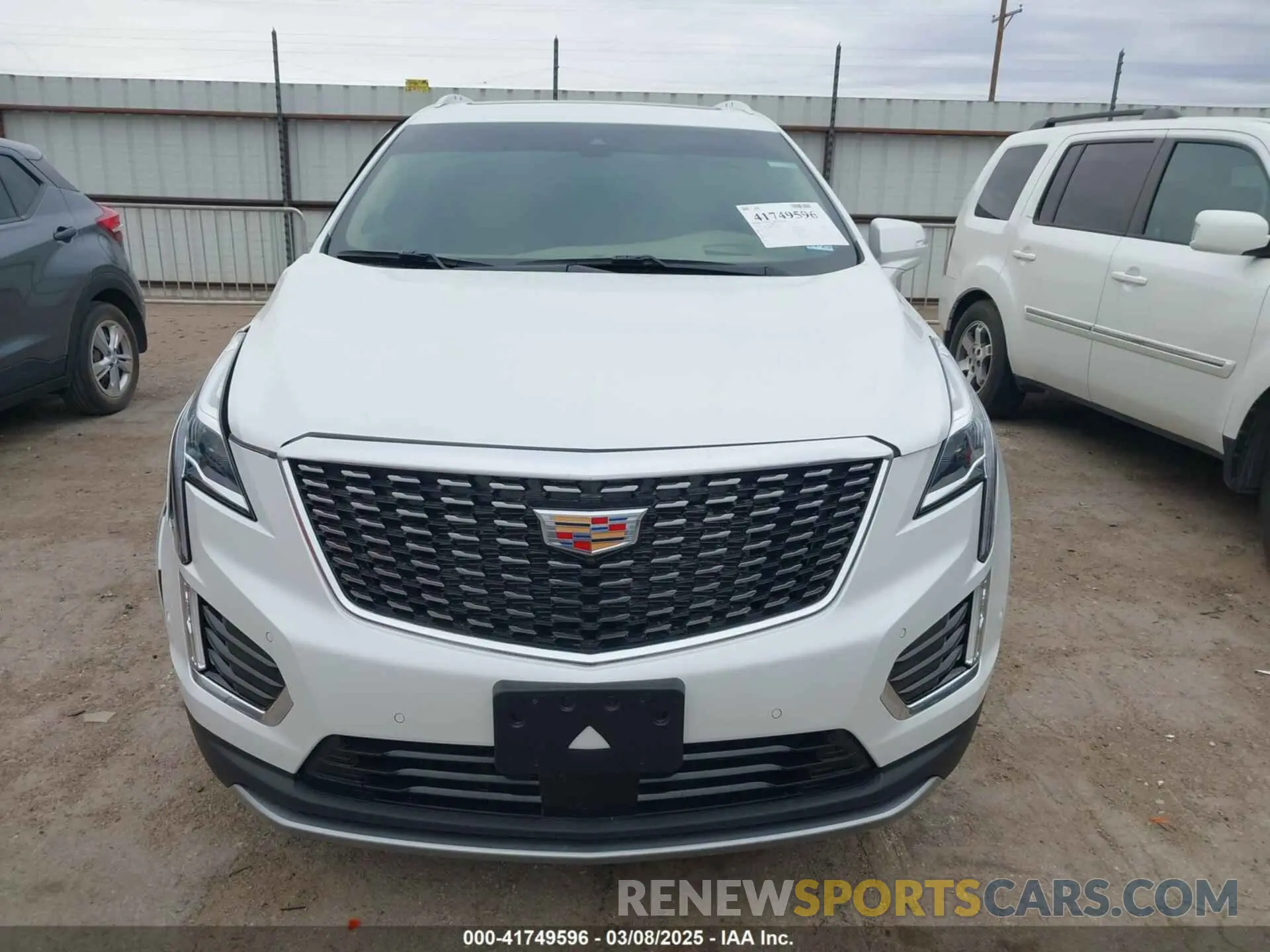12 fotografías del automóvil dañado 1GYKNERSXRZ707816 CADILLAC XT5 2024