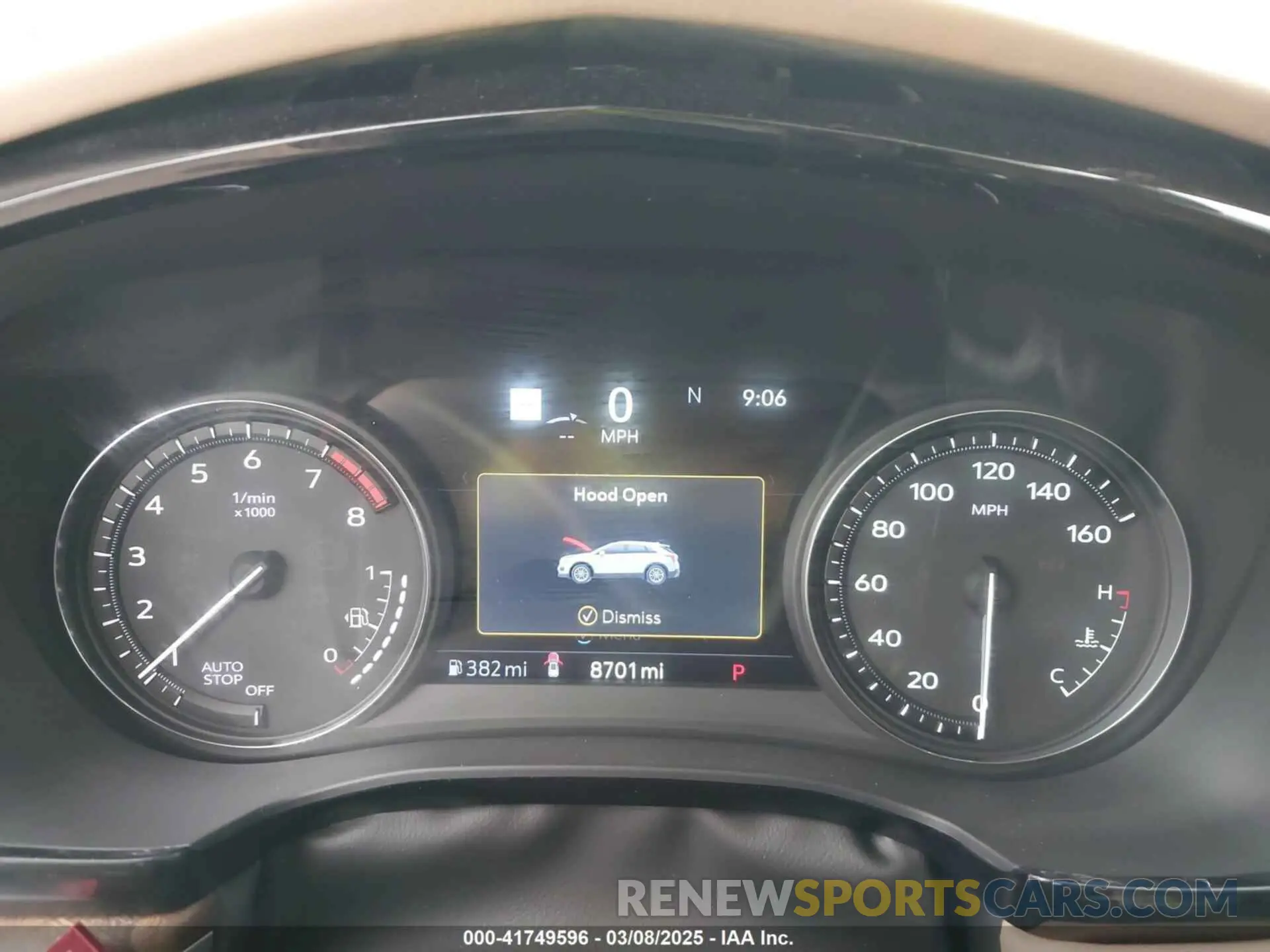 7 fotografías del automóvil dañado 1GYKNERSXRZ707816 CADILLAC XT5 2024