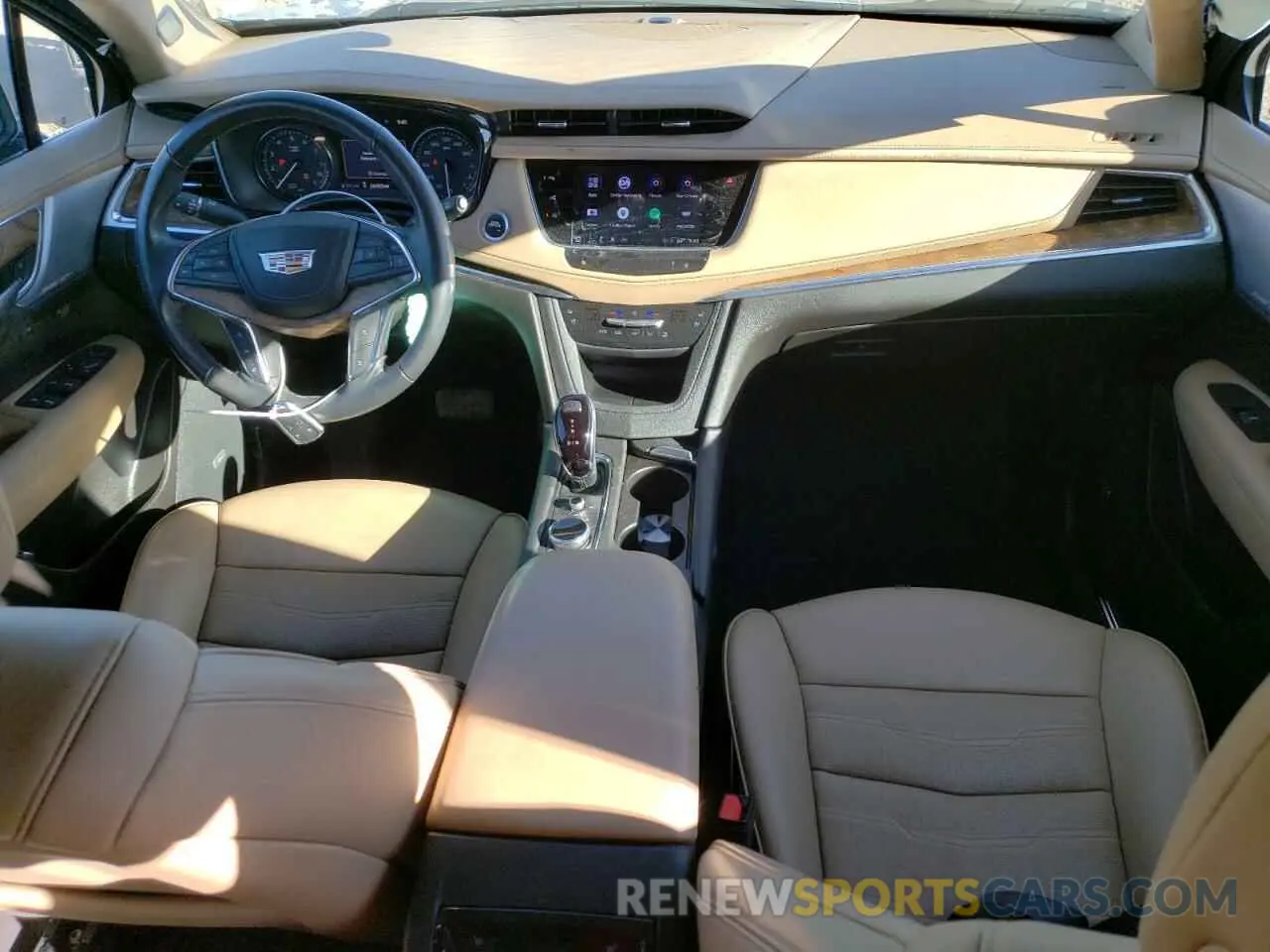 8 fotografías del automóvil dañado 1GYKNFR47RZ070021 CADILLAC XT5 2024