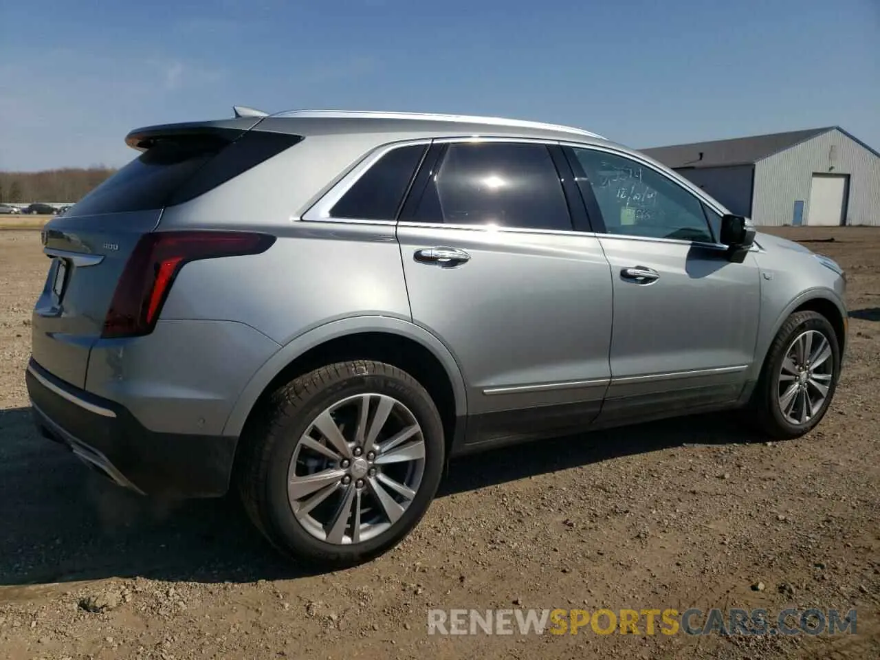 3 fotografías del automóvil dañado 1GYKNFRSXRZ741051 CADILLAC XT5 2024