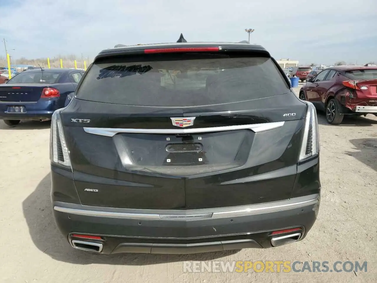 6 fotografías del automóvil dañado 1GYKNGRS1RZ711359 CADILLAC XT5 2024