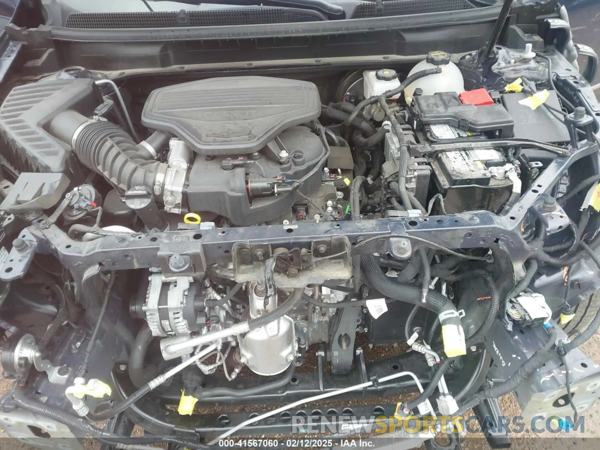 10 fotografías del automóvil dañado 1GYKNGRS2RZ730907 CADILLAC XT5 2024