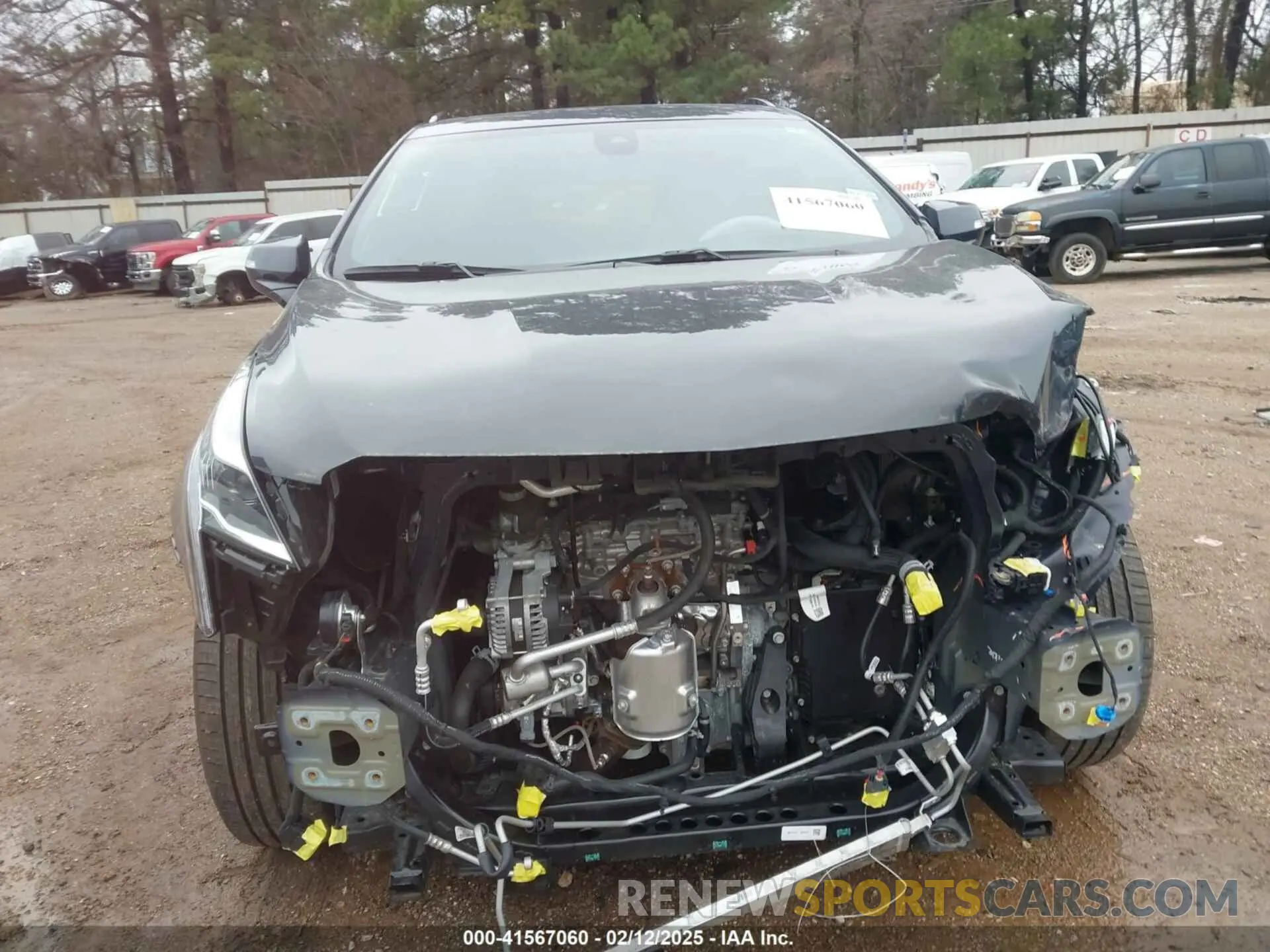13 fotografías del automóvil dañado 1GYKNGRS2RZ730907 CADILLAC XT5 2024