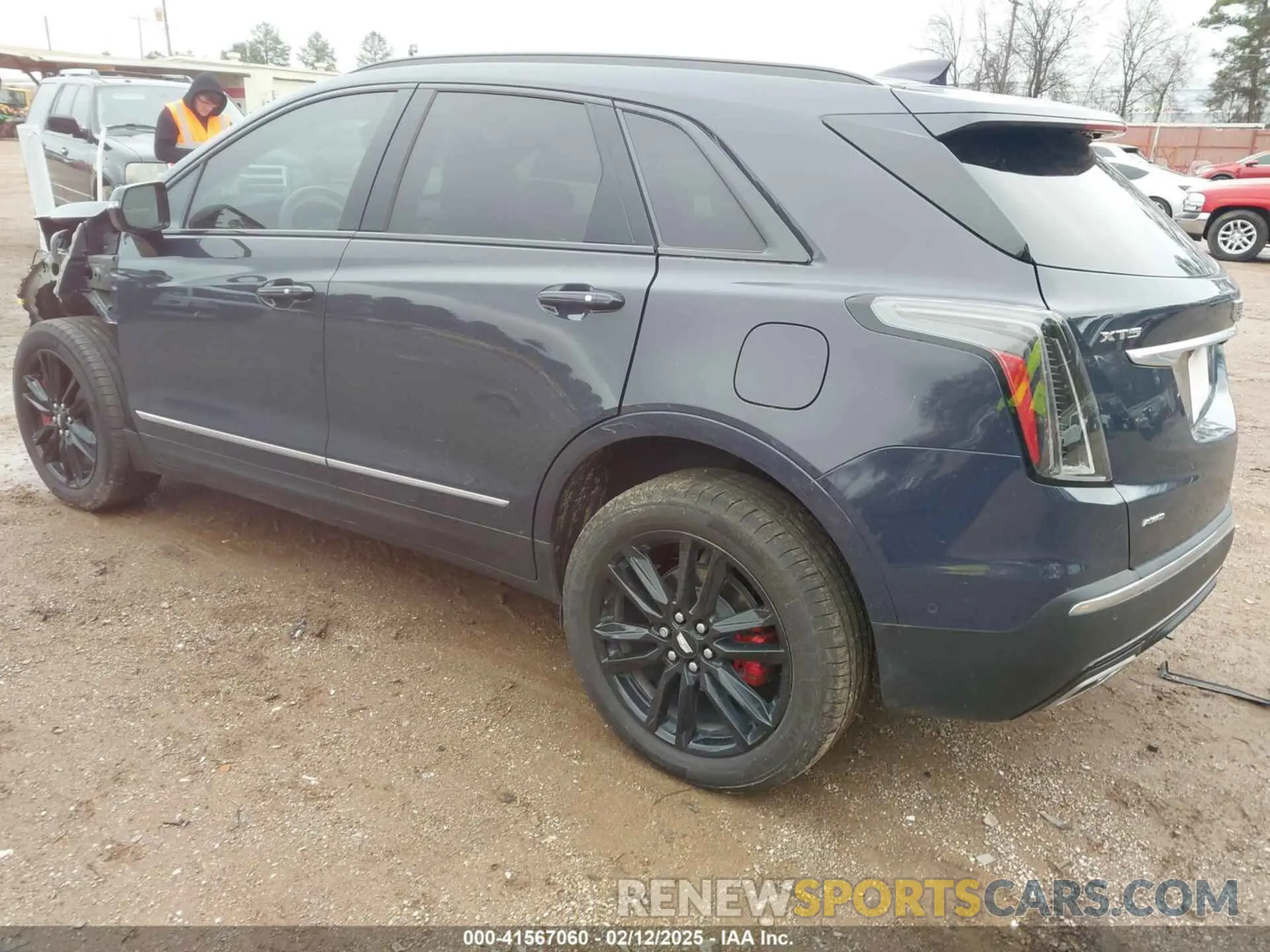 3 fotografías del automóvil dañado 1GYKNGRS2RZ730907 CADILLAC XT5 2024