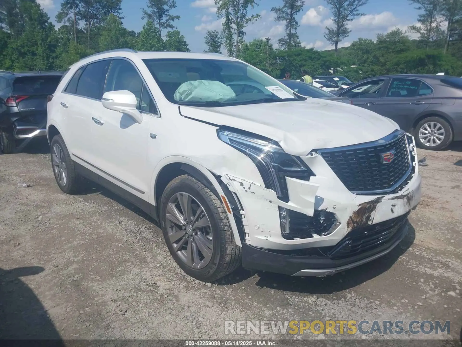 1 fotografías del automóvil dañado 1GYKNCRS0SZ132653 CADILLAC XT5 2025