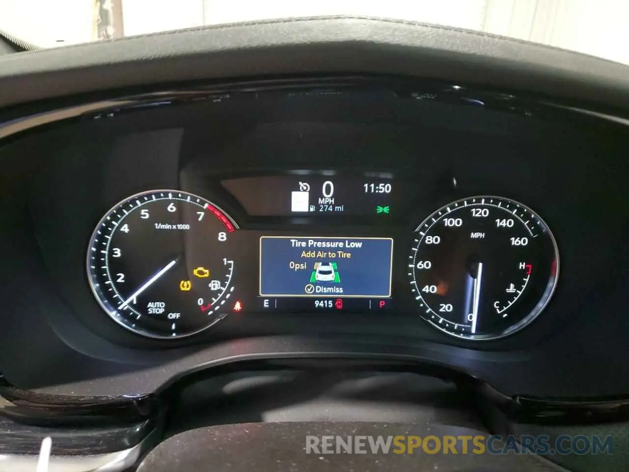 9 fotografías del automóvil dañado 1GYKNCRS7SZ121276 CADILLAC XT5 2025