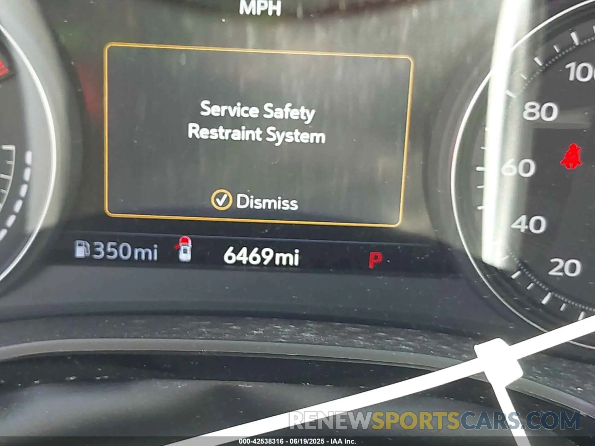 15 fotografías del automóvil dañado 1GYKNCRS8SZ110724 CADILLAC XT5 2025