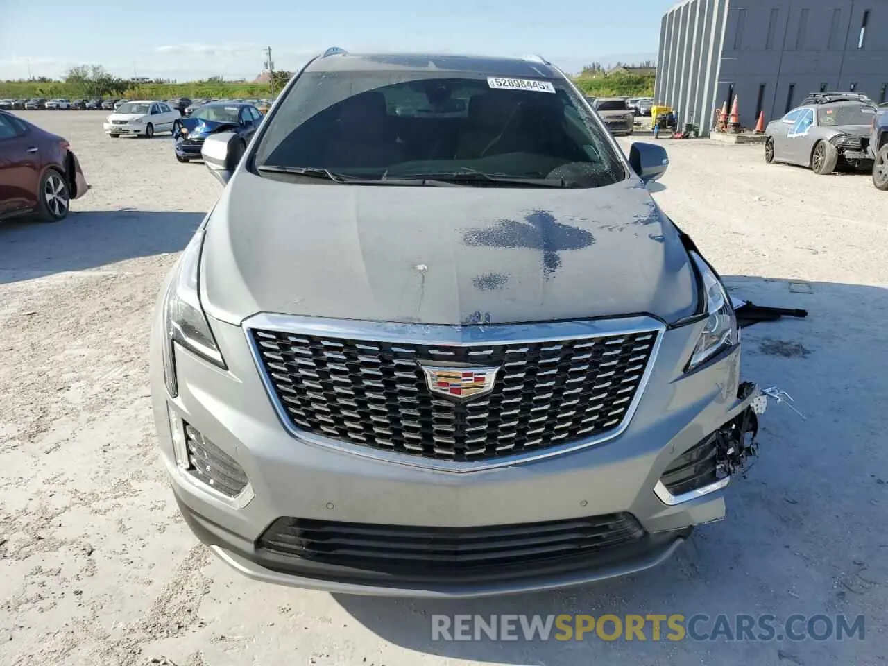 5 fotografías del automóvil dañado 1GYKNDR45SZ137113 CADILLAC XT5 2025