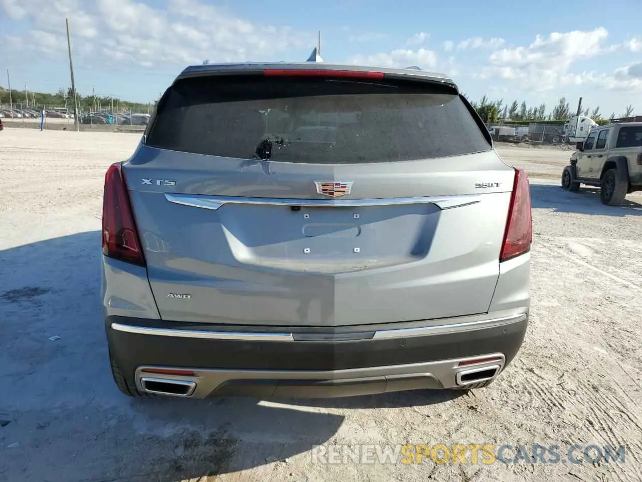 6 fotografías del automóvil dañado 1GYKNDR45SZ137113 CADILLAC XT5 2025