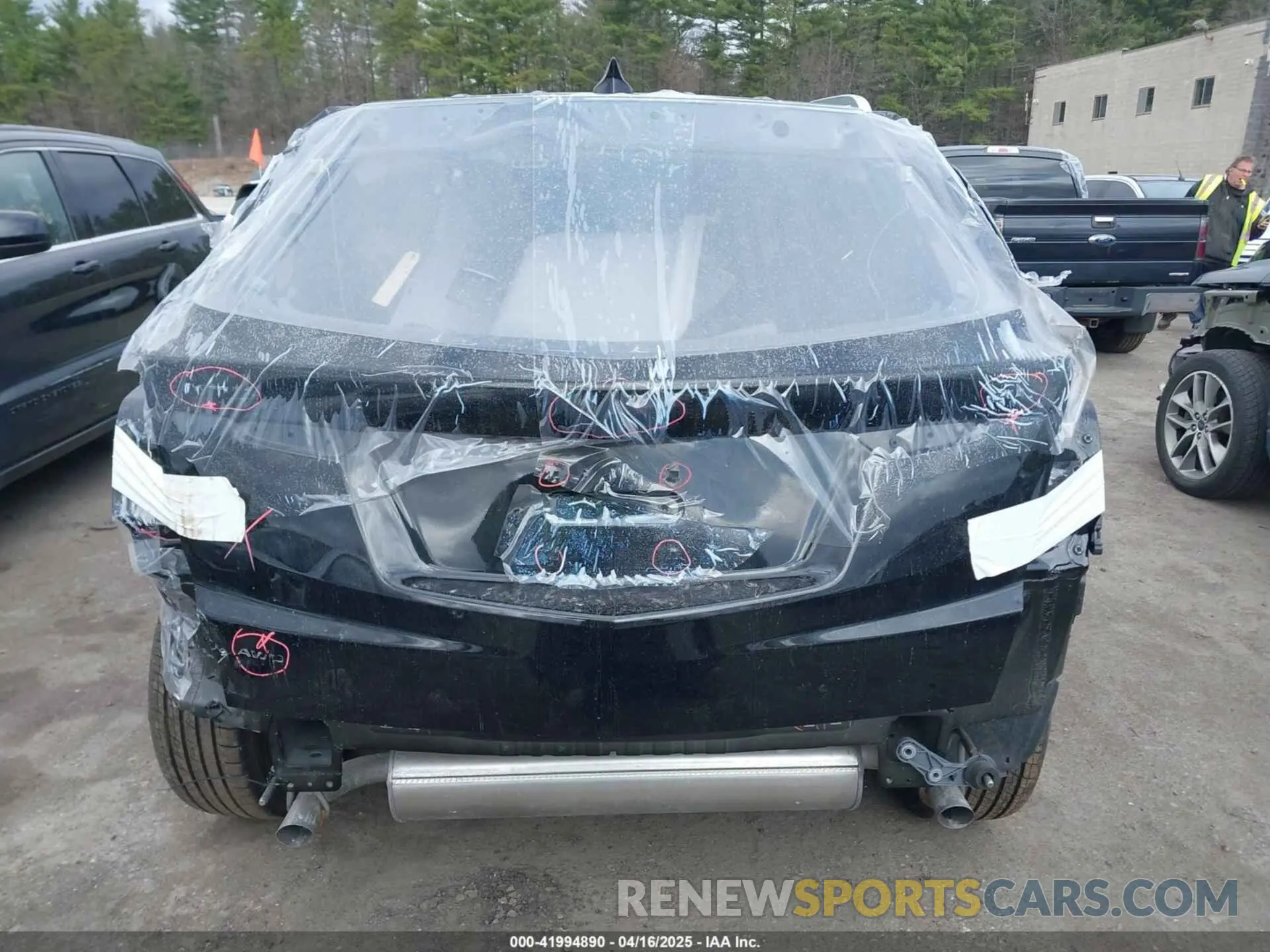 17 fotografías del automóvil dañado 1GYKNDRS2SZ114354 CADILLAC XT5 2025
