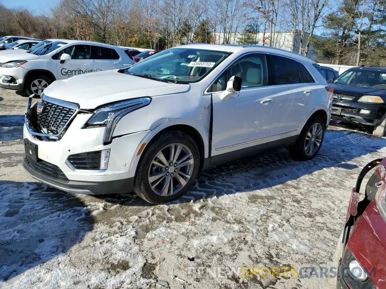1 fotografías del automóvil dañado 1GYKNDRS8SZ103830 CADILLAC XT5 2025