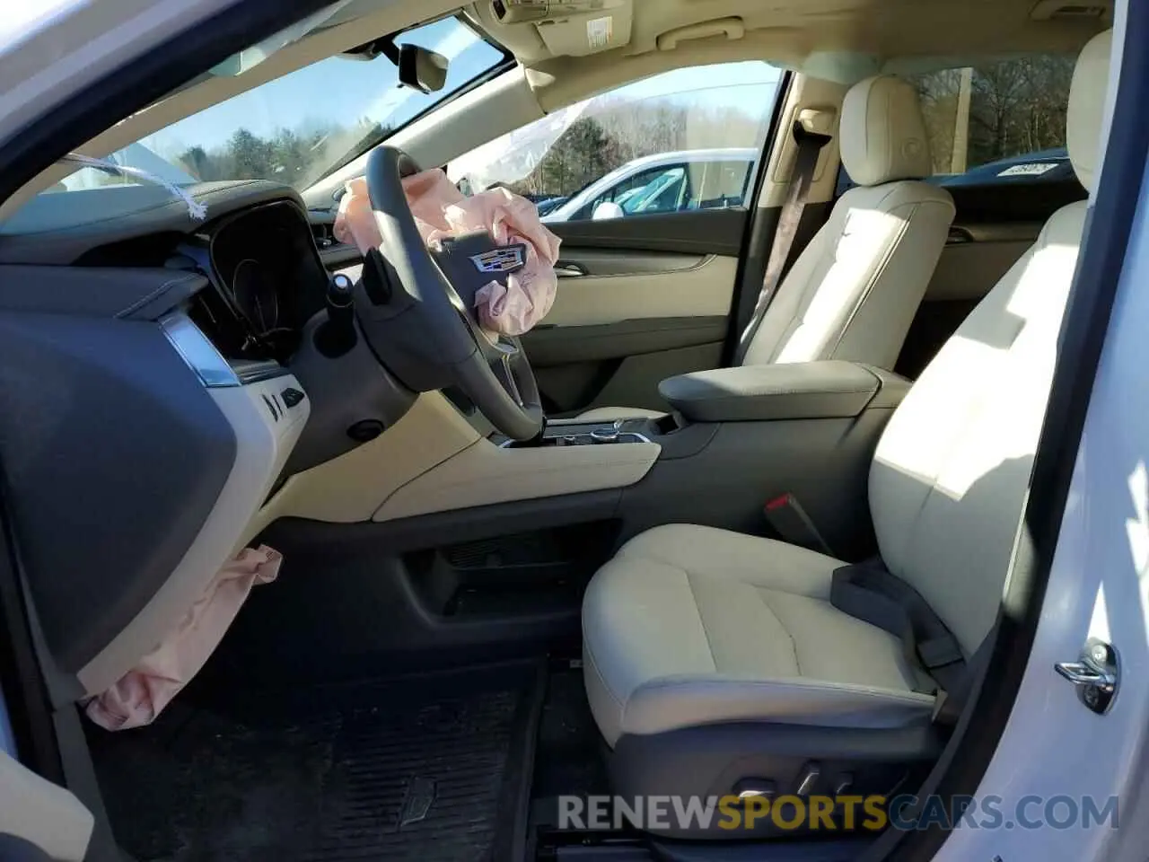 7 fotografías del automóvil dañado 1GYKNDRS8SZ103830 CADILLAC XT5 2025