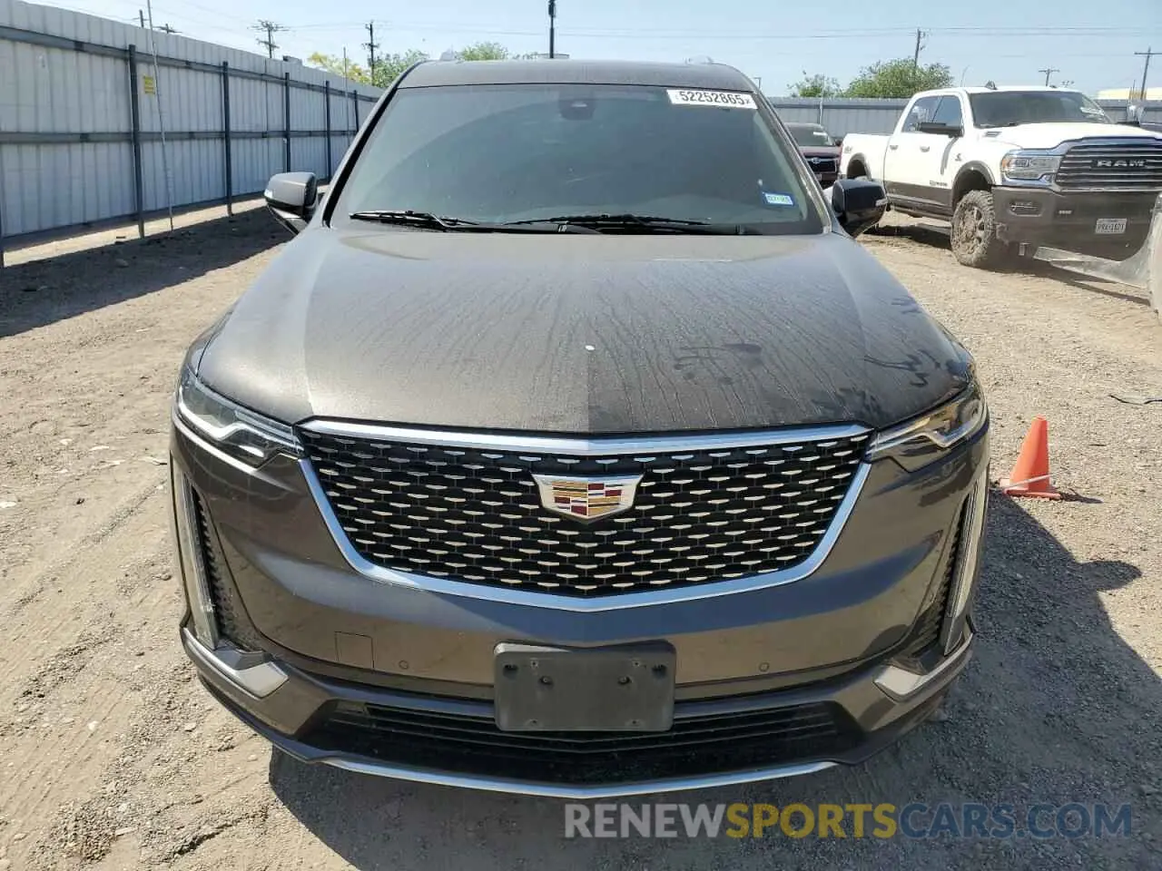 5 fotografías del automóvil dañado 1GYKPCRS1LZ199080 CADILLAC XT6 2020