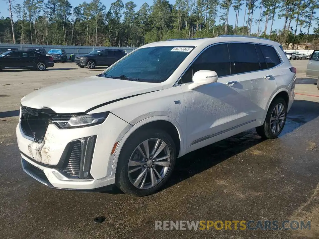 1 fotografías del automóvil dañado 1GYKPCRS5LZ184078 CADILLAC XT6 2020