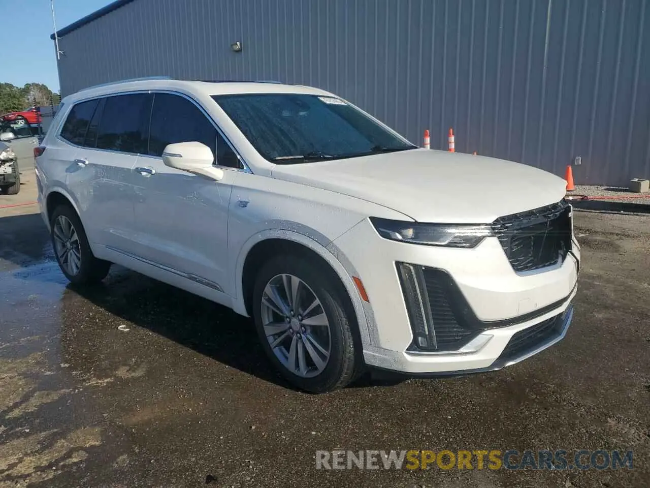 4 fotografías del automóvil dañado 1GYKPCRS5LZ184078 CADILLAC XT6 2020