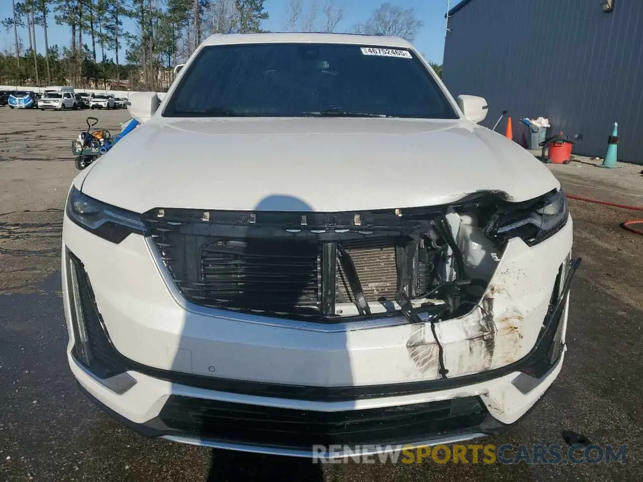 5 fotografías del automóvil dañado 1GYKPCRS5LZ184078 CADILLAC XT6 2020