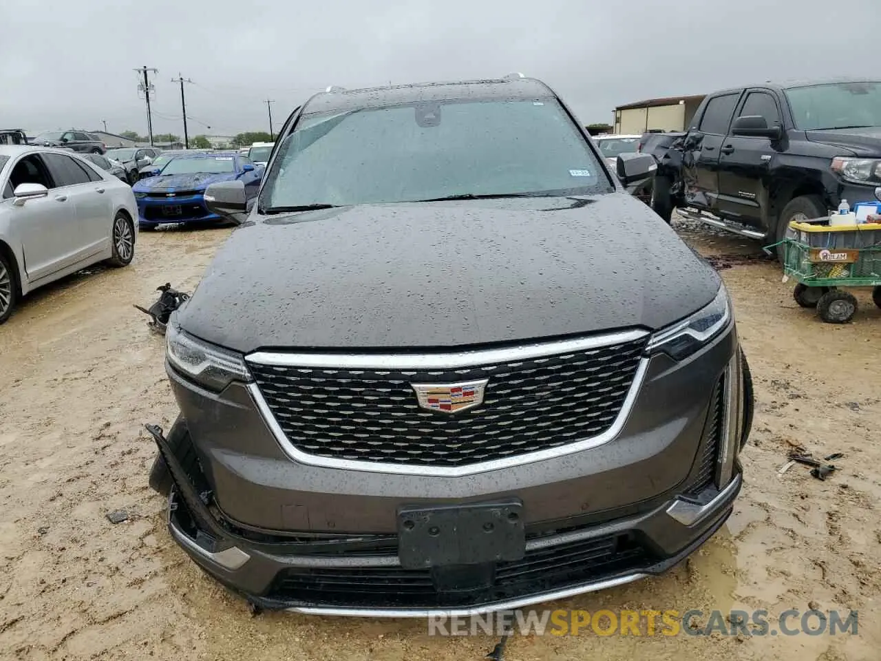 5 fotografías del automóvil dañado 1GYKPCRS5LZ225809 CADILLAC XT6 2020
