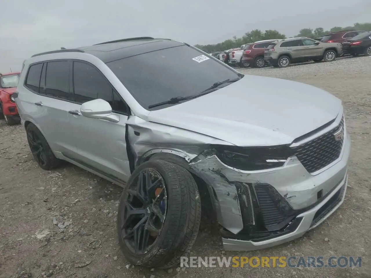 4 fotografías del automóvil dañado 1GYKPCRS8LZ112792 CADILLAC XT6 2020