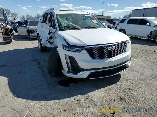 14 fotografías del automóvil dañado 1GYKPCRS8LZ177562 CADILLAC XT6 2020