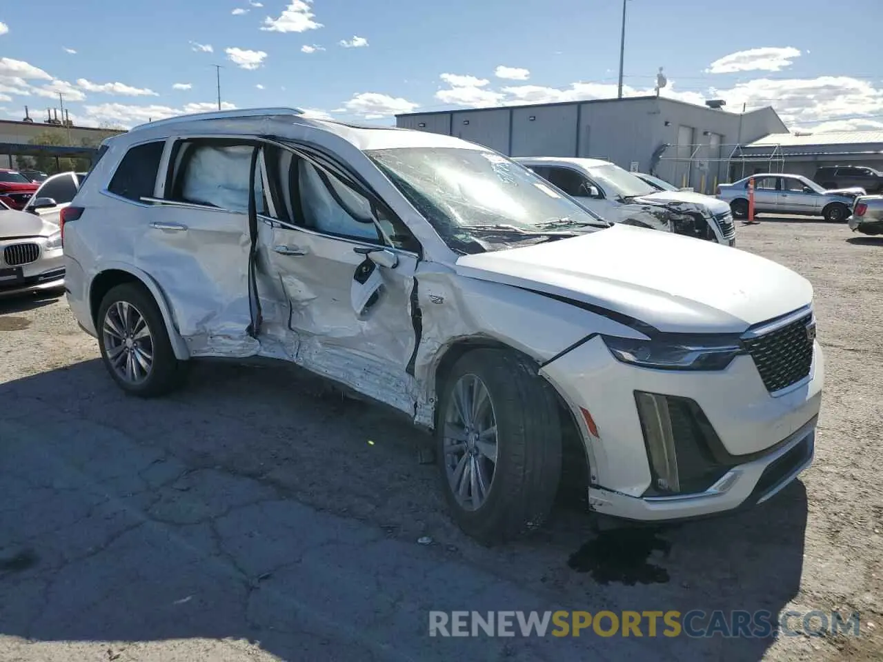 4 fotografías del automóvil dañado 1GYKPCRS8LZ177562 CADILLAC XT6 2020