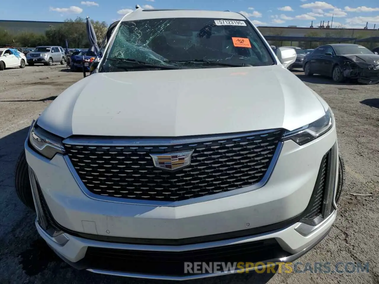 5 fotografías del automóvil dañado 1GYKPCRS8LZ177562 CADILLAC XT6 2020