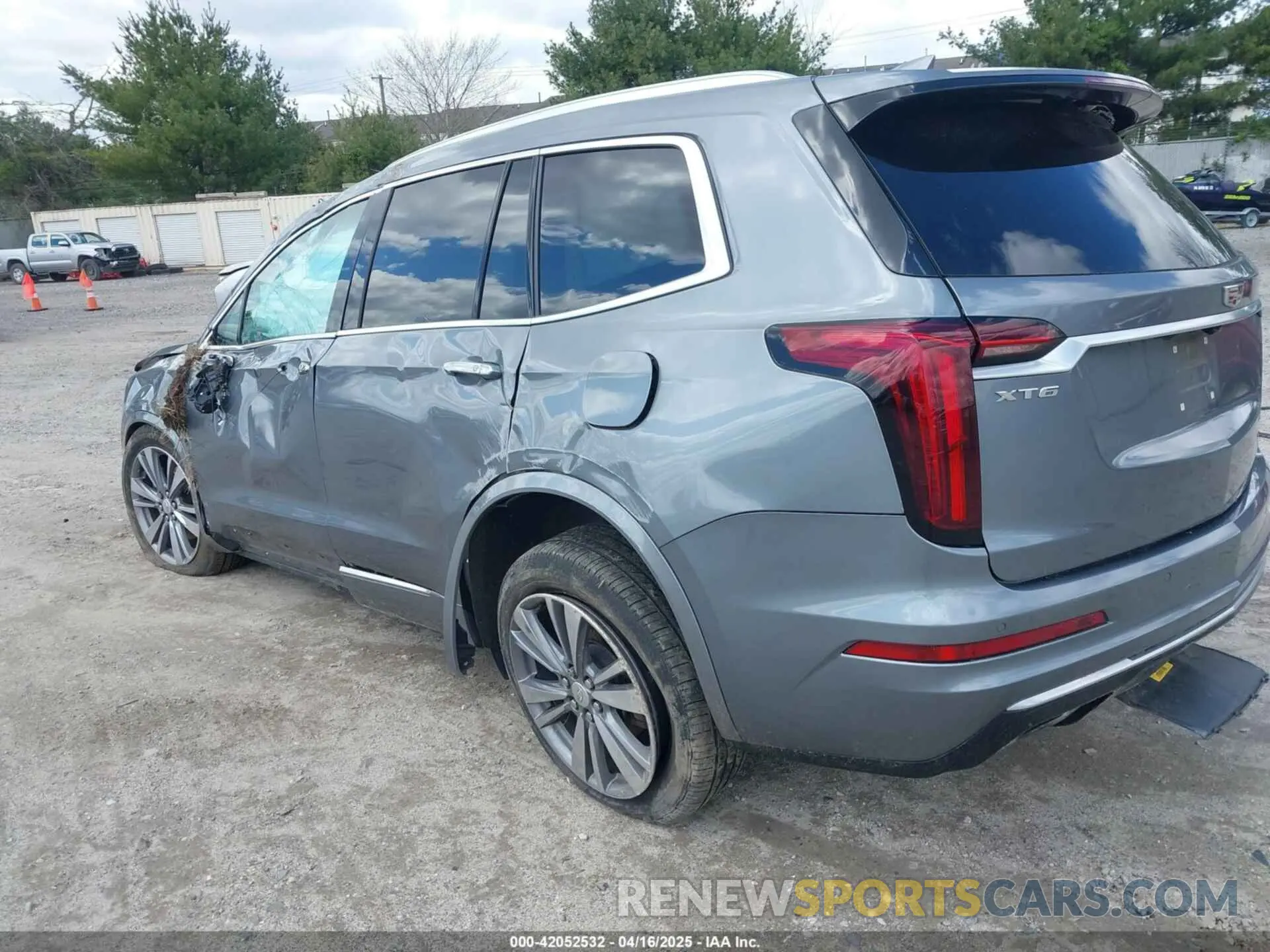 3 fotografías del automóvil dañado 1GYKPCRS9LZ129763 CADILLAC XT6 2020