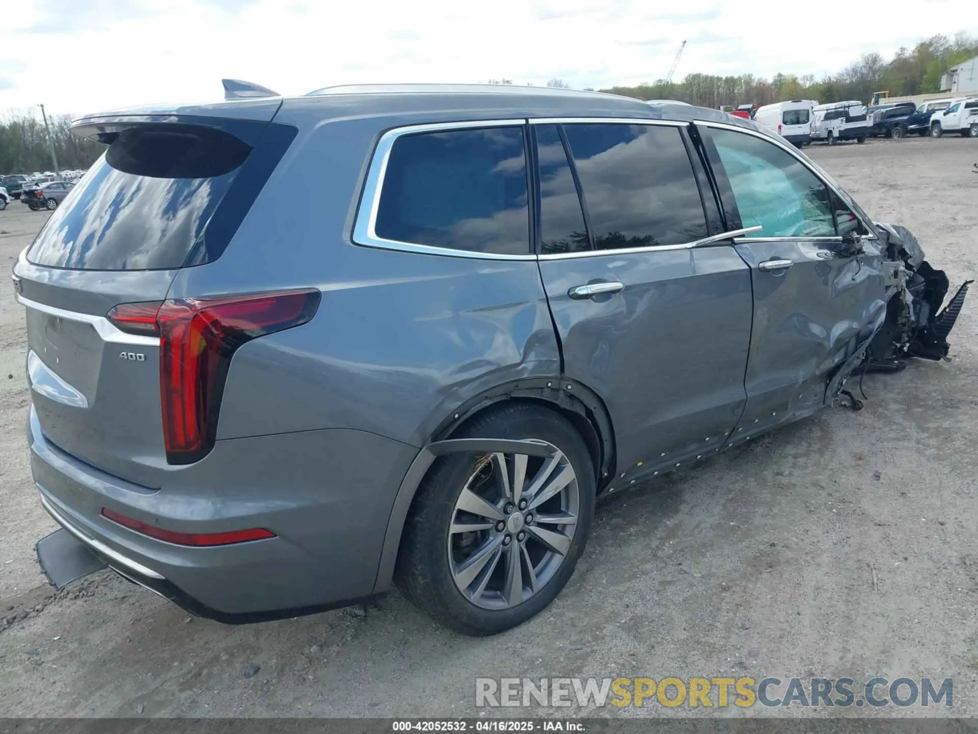 4 fotografías del automóvil dañado 1GYKPCRS9LZ129763 CADILLAC XT6 2020
