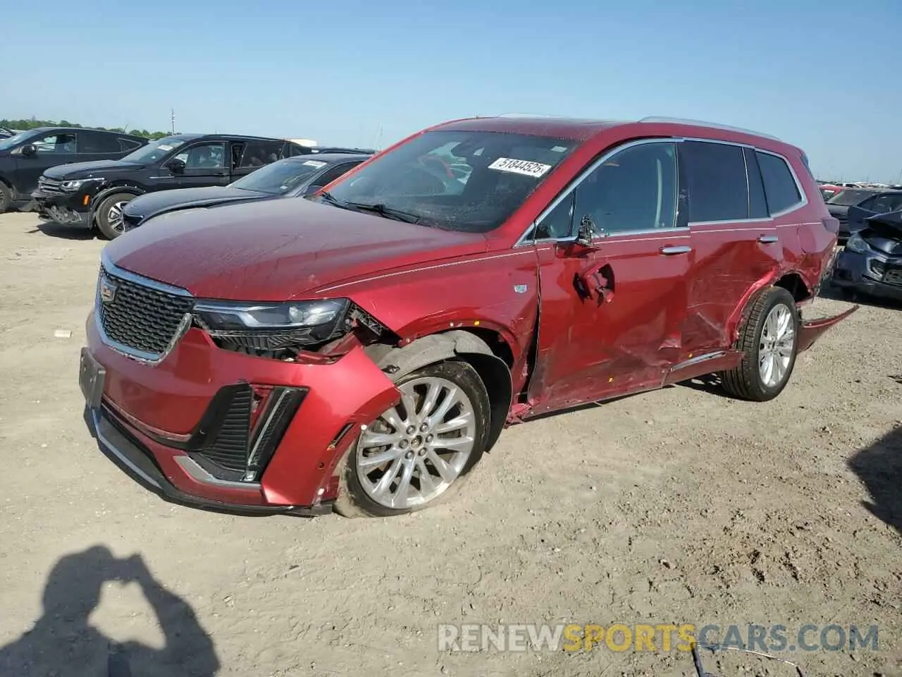 1 fotografías del automóvil dañado 1GYKPCRSXLZ101003 CADILLAC XT6 2020
