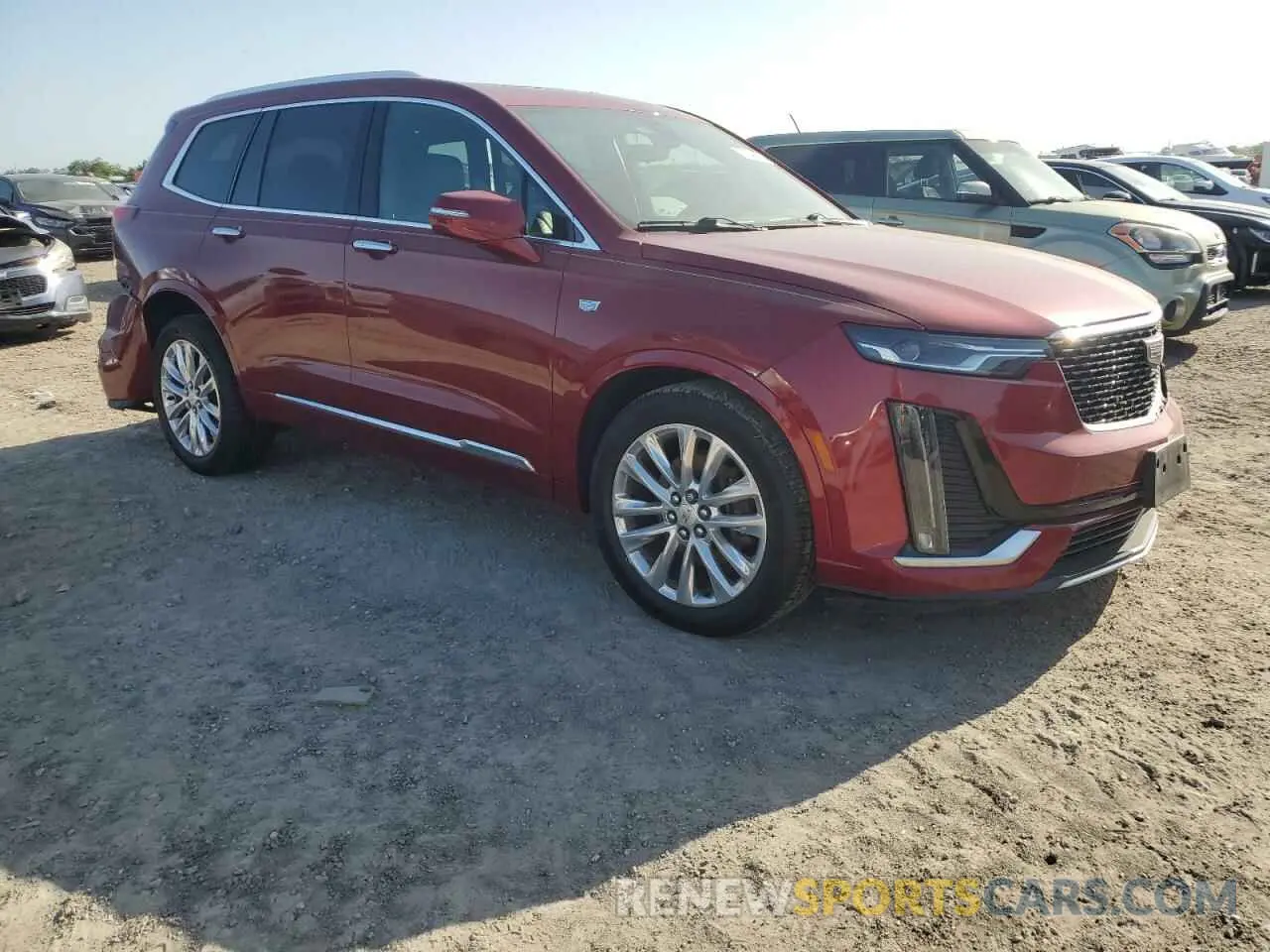 4 fotografías del automóvil dañado 1GYKPCRSXLZ101003 CADILLAC XT6 2020