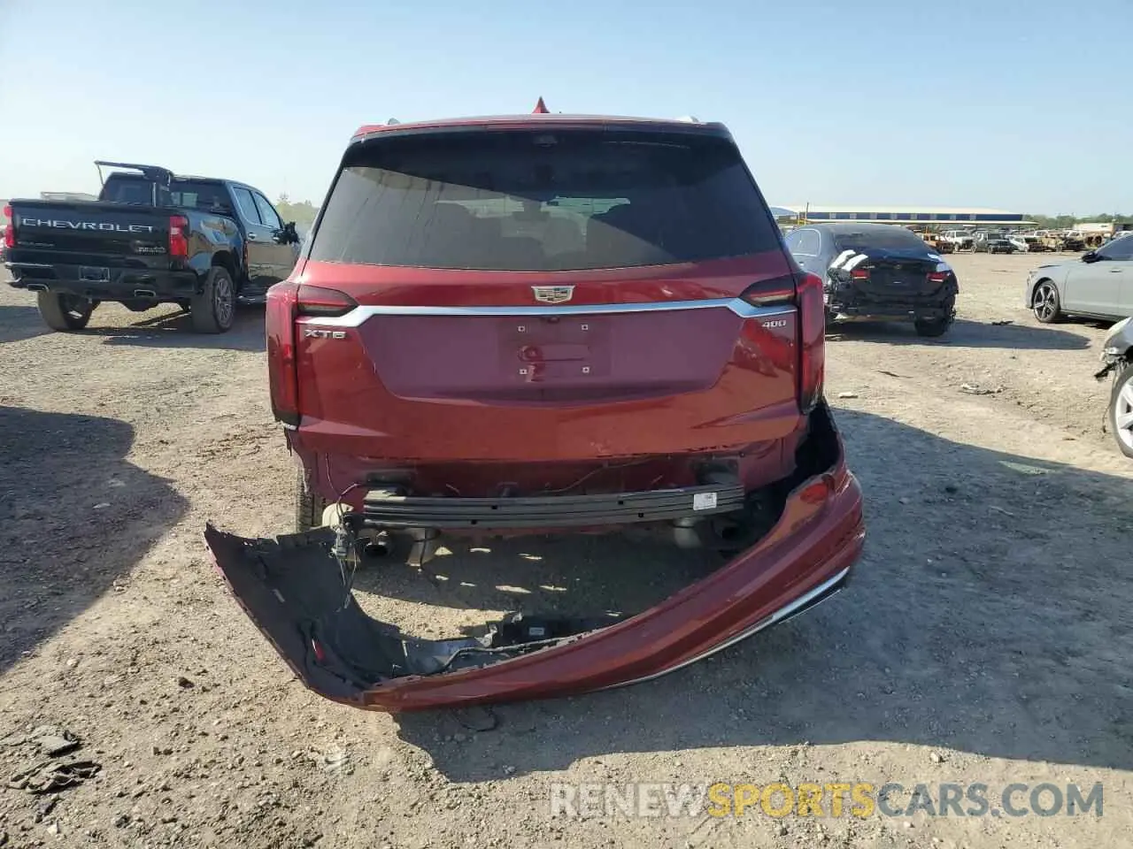 6 fotografías del automóvil dañado 1GYKPCRSXLZ101003 CADILLAC XT6 2020