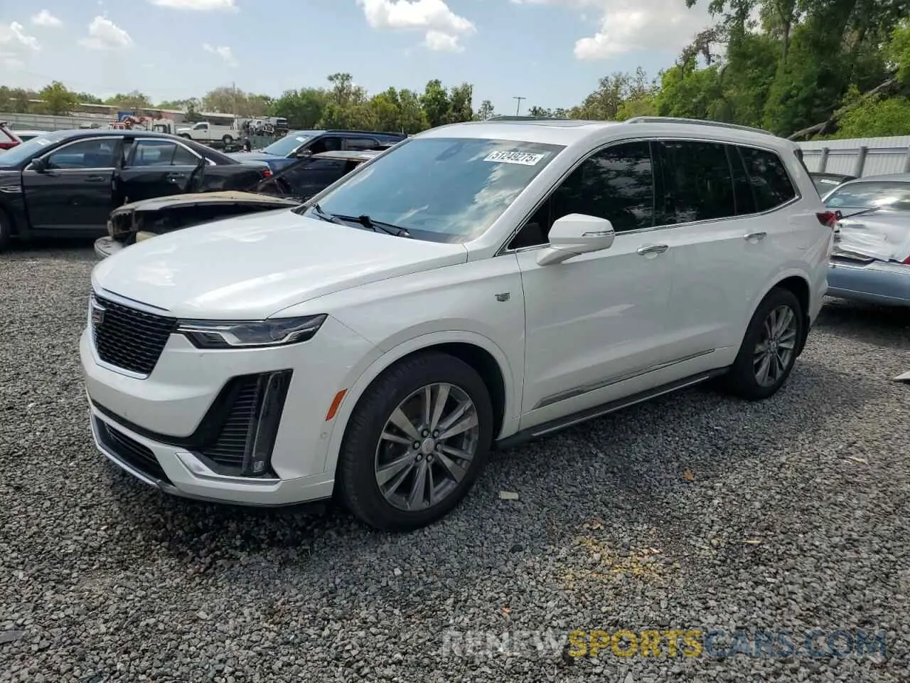 1 fotografías del automóvil dañado 1GYKPCRSXLZ183458 CADILLAC XT6 2020