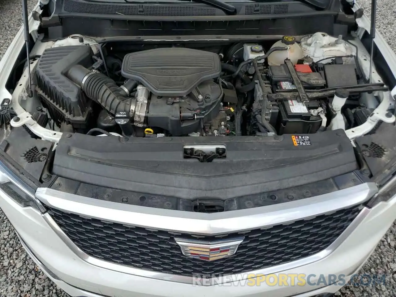 12 fotografías del automóvil dañado 1GYKPCRSXLZ183458 CADILLAC XT6 2020