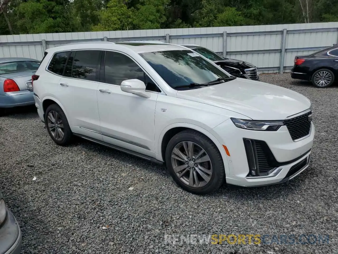 4 fotografías del automóvil dañado 1GYKPCRSXLZ183458 CADILLAC XT6 2020