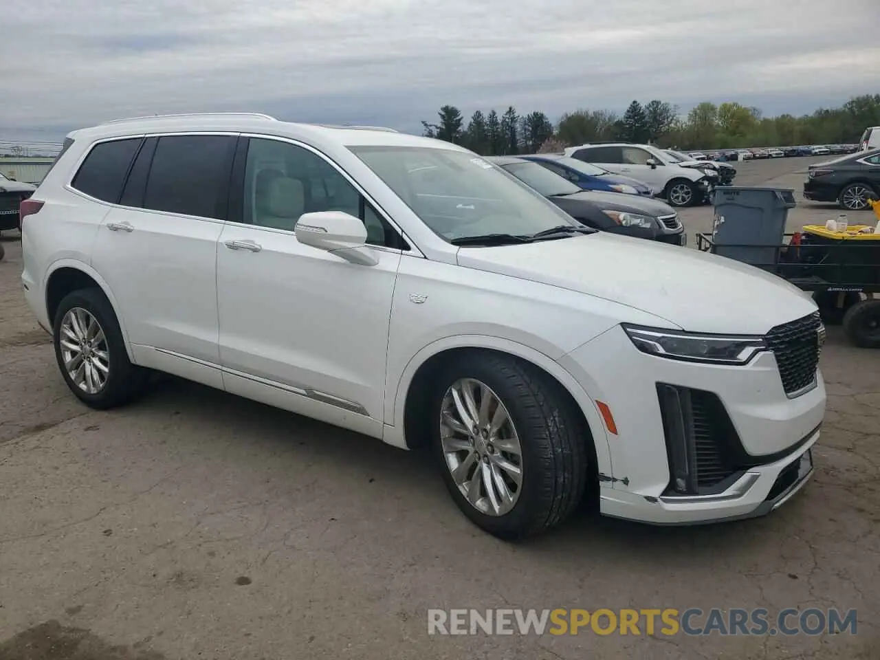 4 fotografías del automóvil dañado 1GYKPDRS0LZ135926 CADILLAC XT6 2020