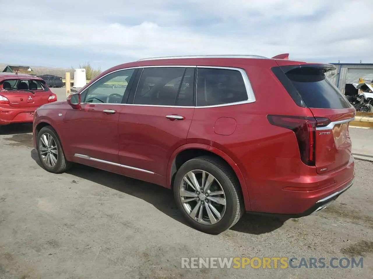 2 fotografías del automóvil dañado 1GYKPDRS2LZ138567 CADILLAC XT6 2020