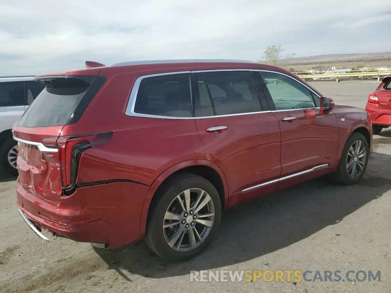 3 fotografías del automóvil dañado 1GYKPDRS2LZ138567 CADILLAC XT6 2020