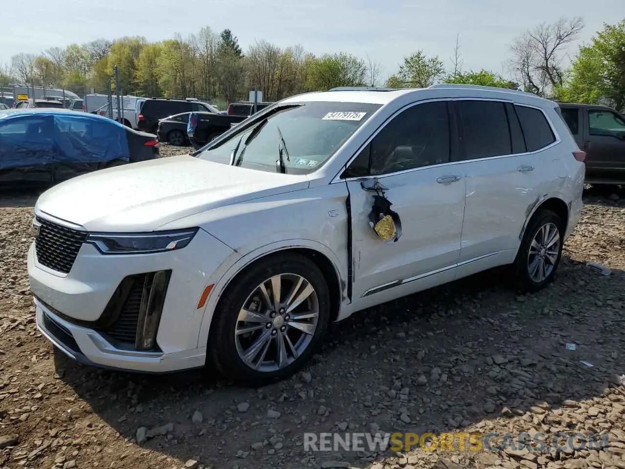 1 fotografías del automóvil dañado 1GYKPDRS3LZ137783 CADILLAC XT6 2020