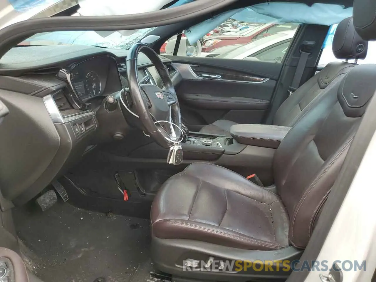 7 fotografías del automóvil dañado 1GYKPDRS3LZ137783 CADILLAC XT6 2020