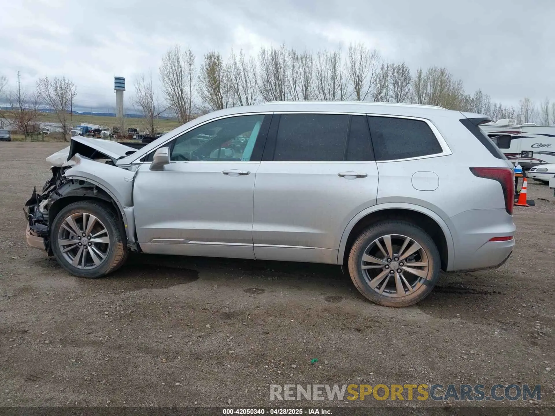 14 fotografías del automóvil dañado 1GYKPDRS4LZ107188 CADILLAC XT6 2020