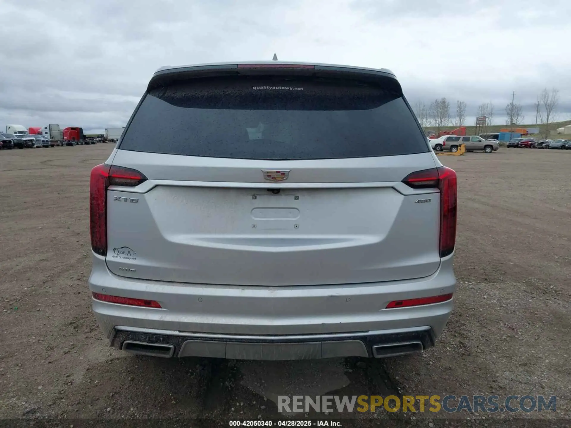 16 fotografías del automóvil dañado 1GYKPDRS4LZ107188 CADILLAC XT6 2020