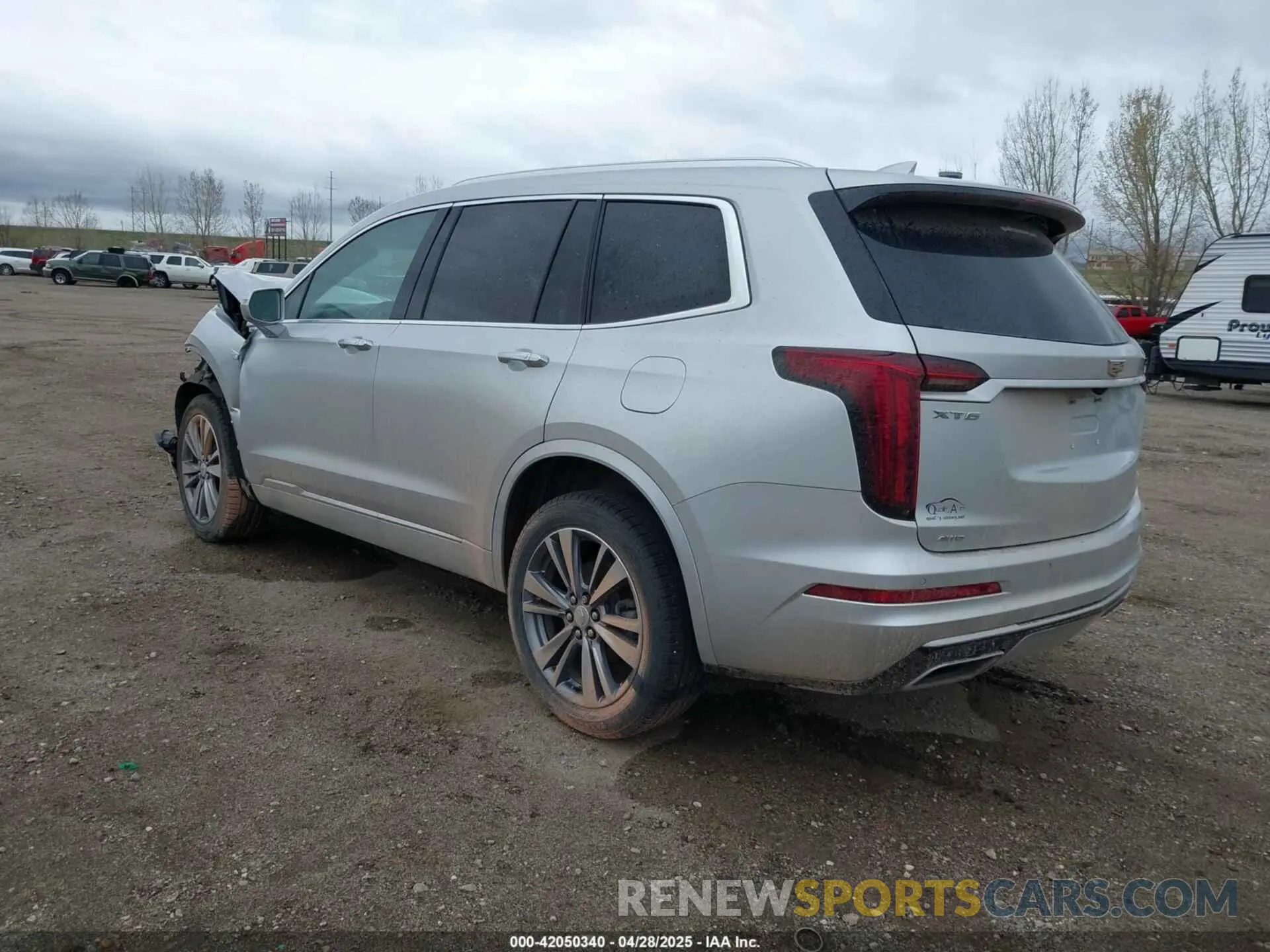3 fotografías del automóvil dañado 1GYKPDRS4LZ107188 CADILLAC XT6 2020