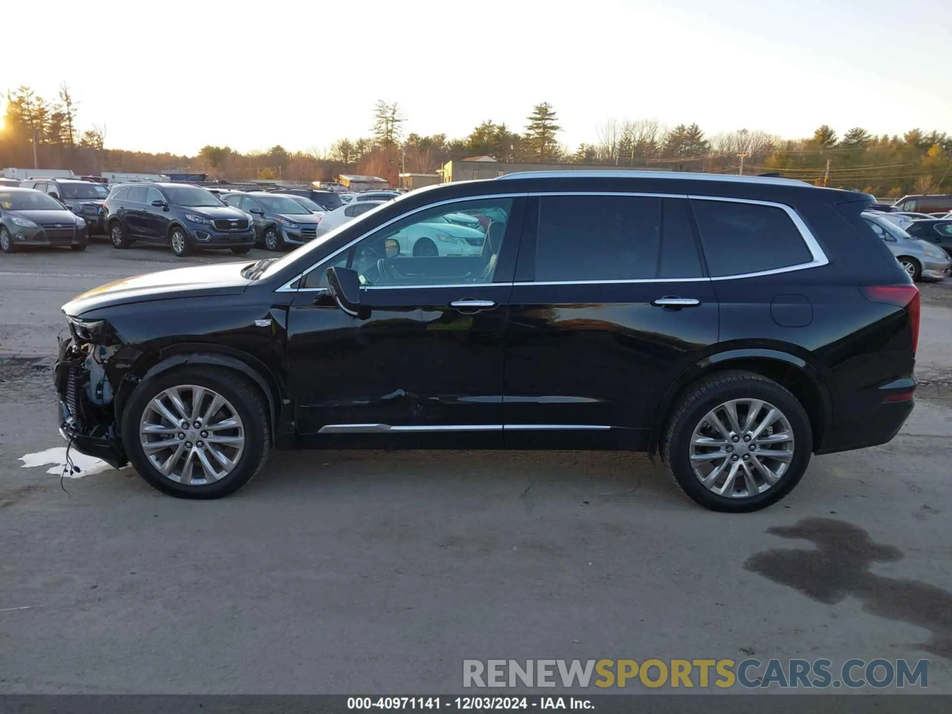14 fotografías del automóvil dañado 1GYKPDRS5LZ109158 CADILLAC XT6 2020