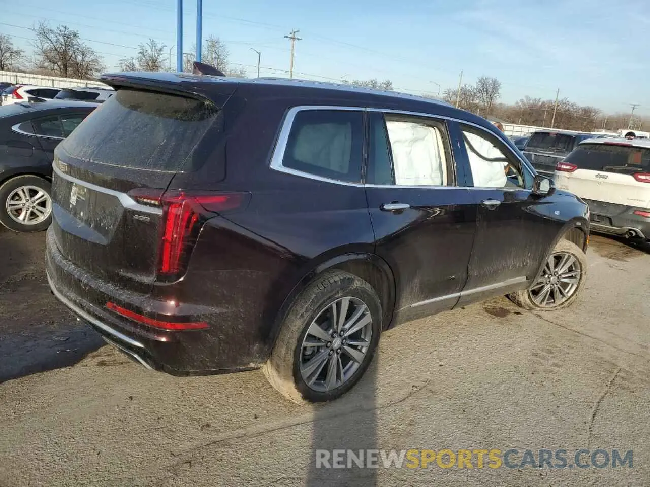 3 fotografías del automóvil dañado 1GYKPDRS9LZ123774 CADILLAC XT6 2020