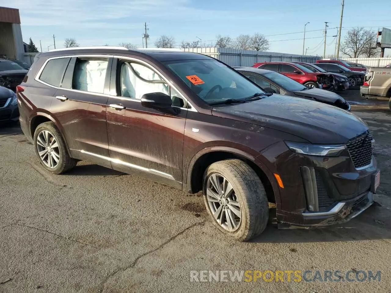 4 fotografías del automóvil dañado 1GYKPDRS9LZ123774 CADILLAC XT6 2020
