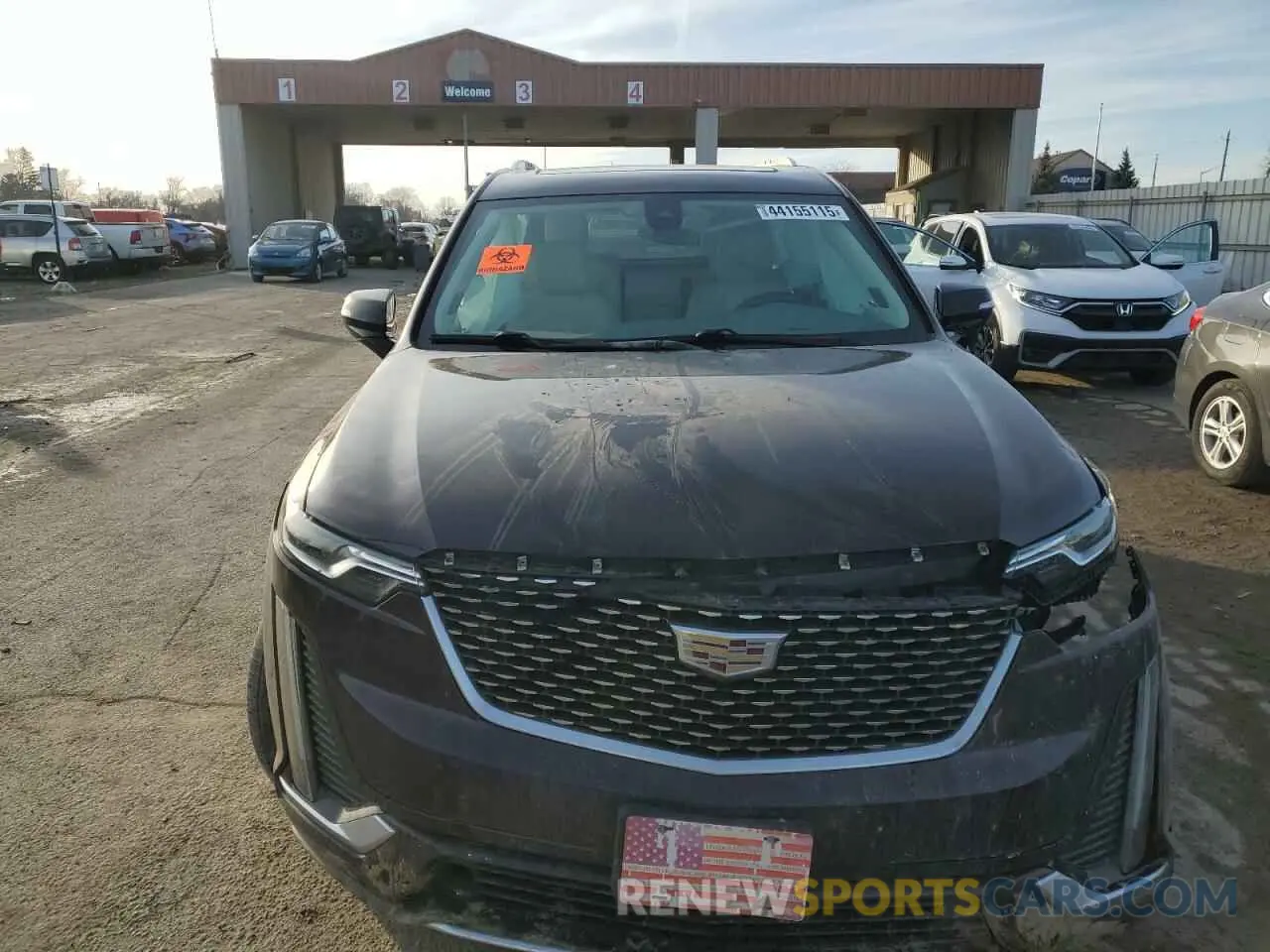 5 fotografías del automóvil dañado 1GYKPDRS9LZ123774 CADILLAC XT6 2020