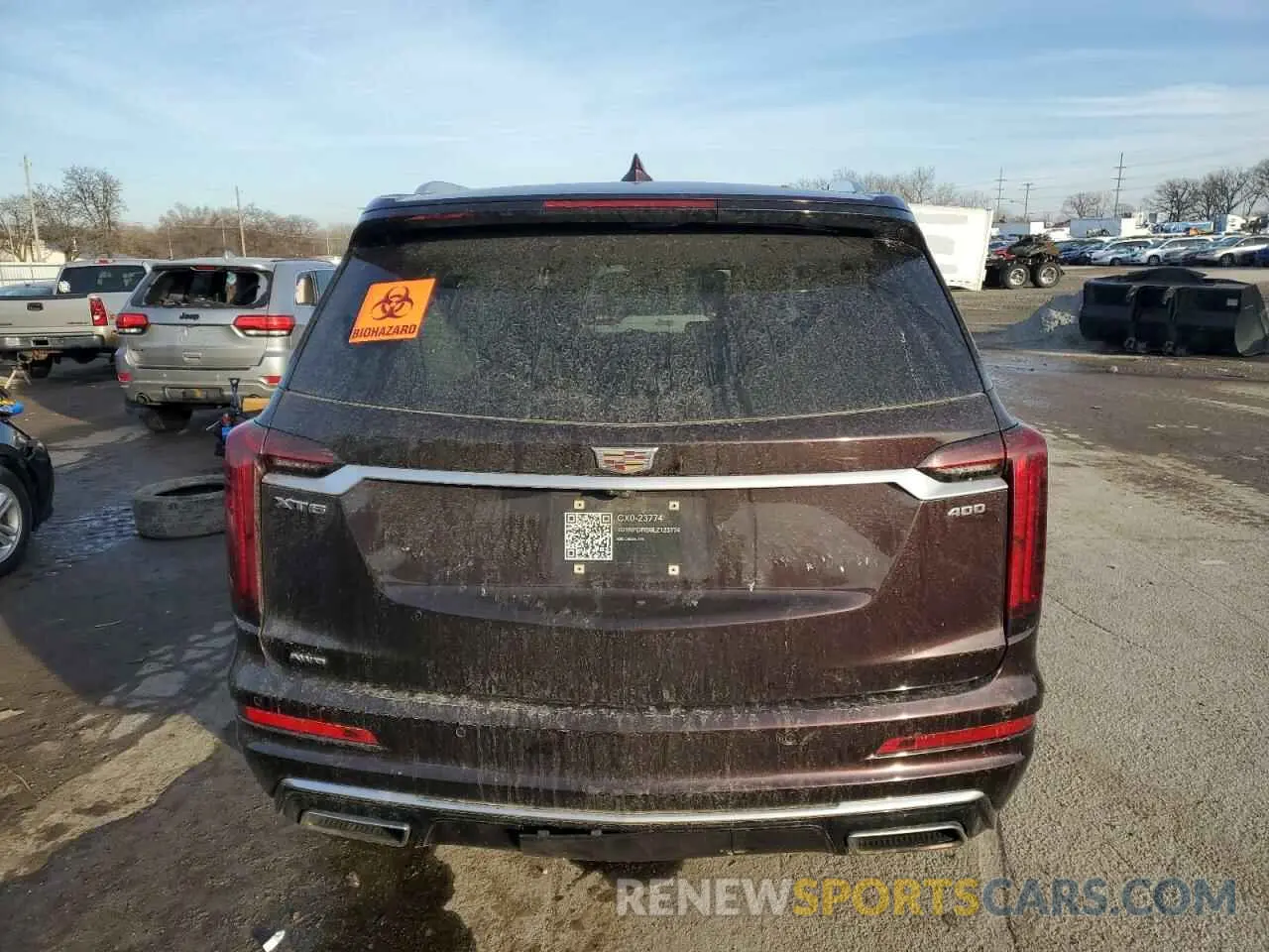 6 fotografías del automóvil dañado 1GYKPDRS9LZ123774 CADILLAC XT6 2020