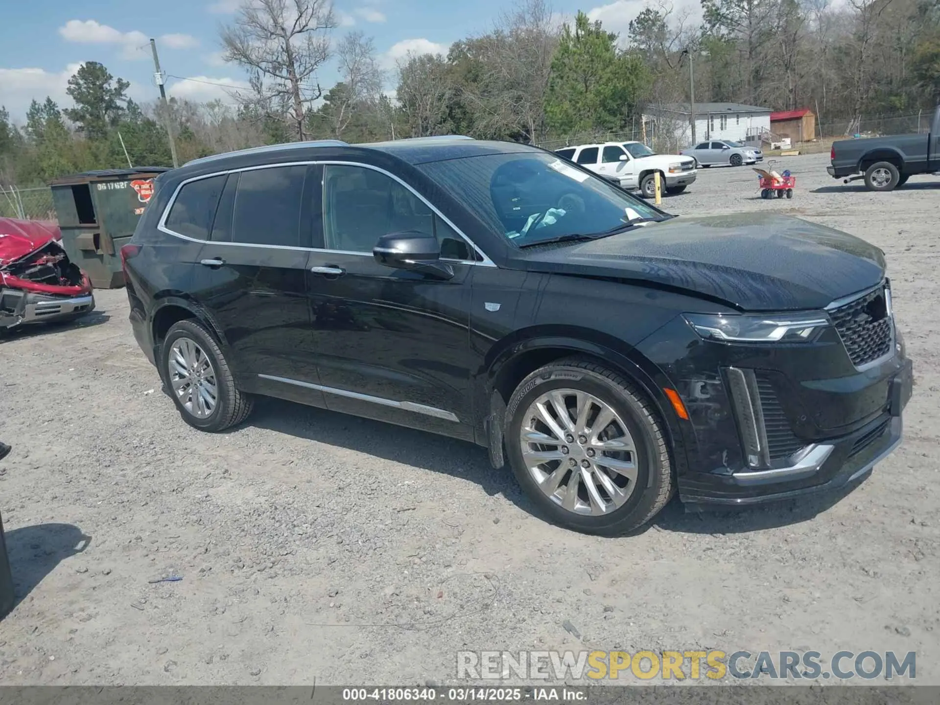 1 fotografías del automóvil dañado 1GYKPDRSXLZ157822 CADILLAC XT6 2020